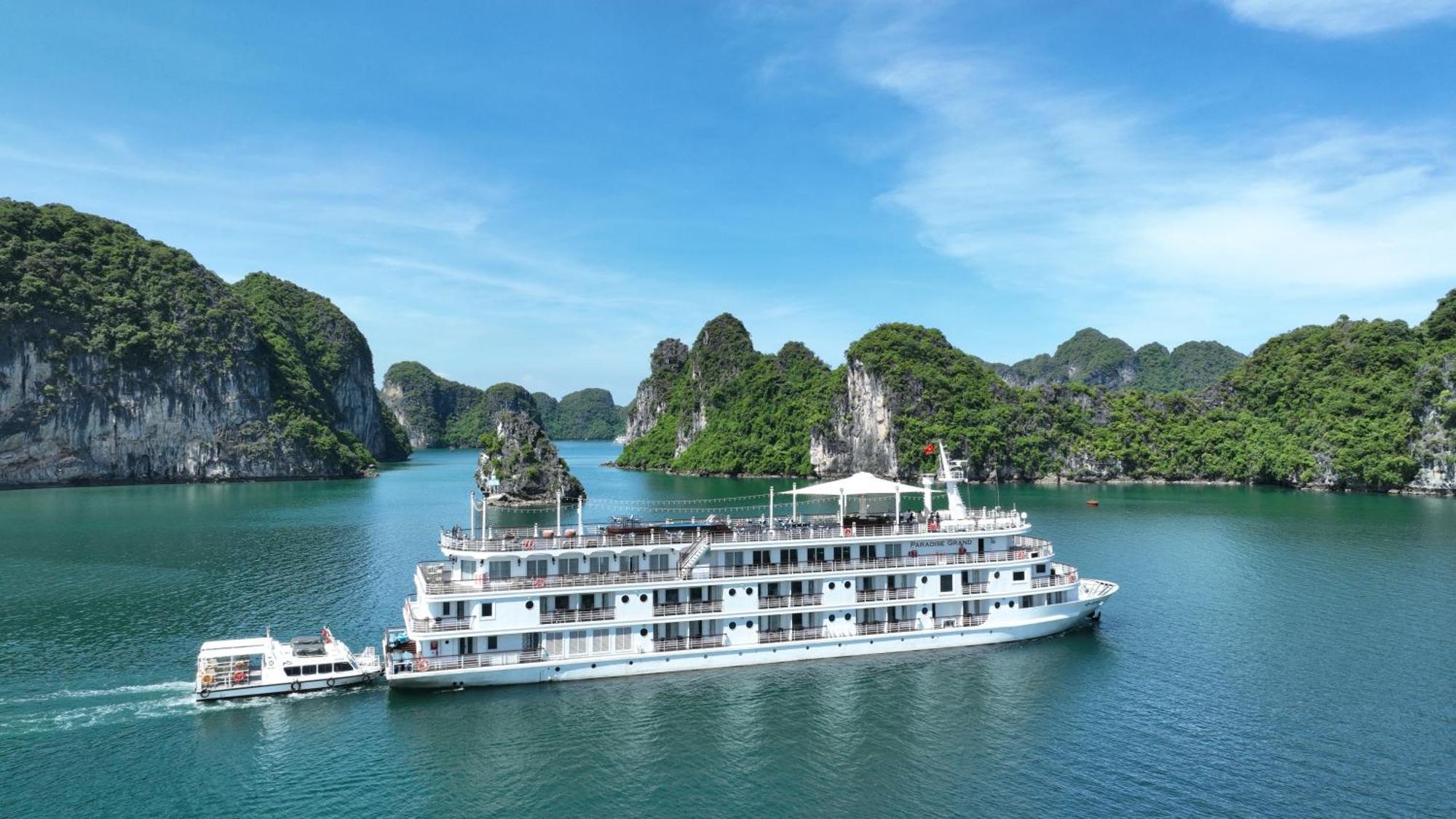 Paradise Grand Cruise - Lan Ha Bay Ha Long Eksteriør bilde