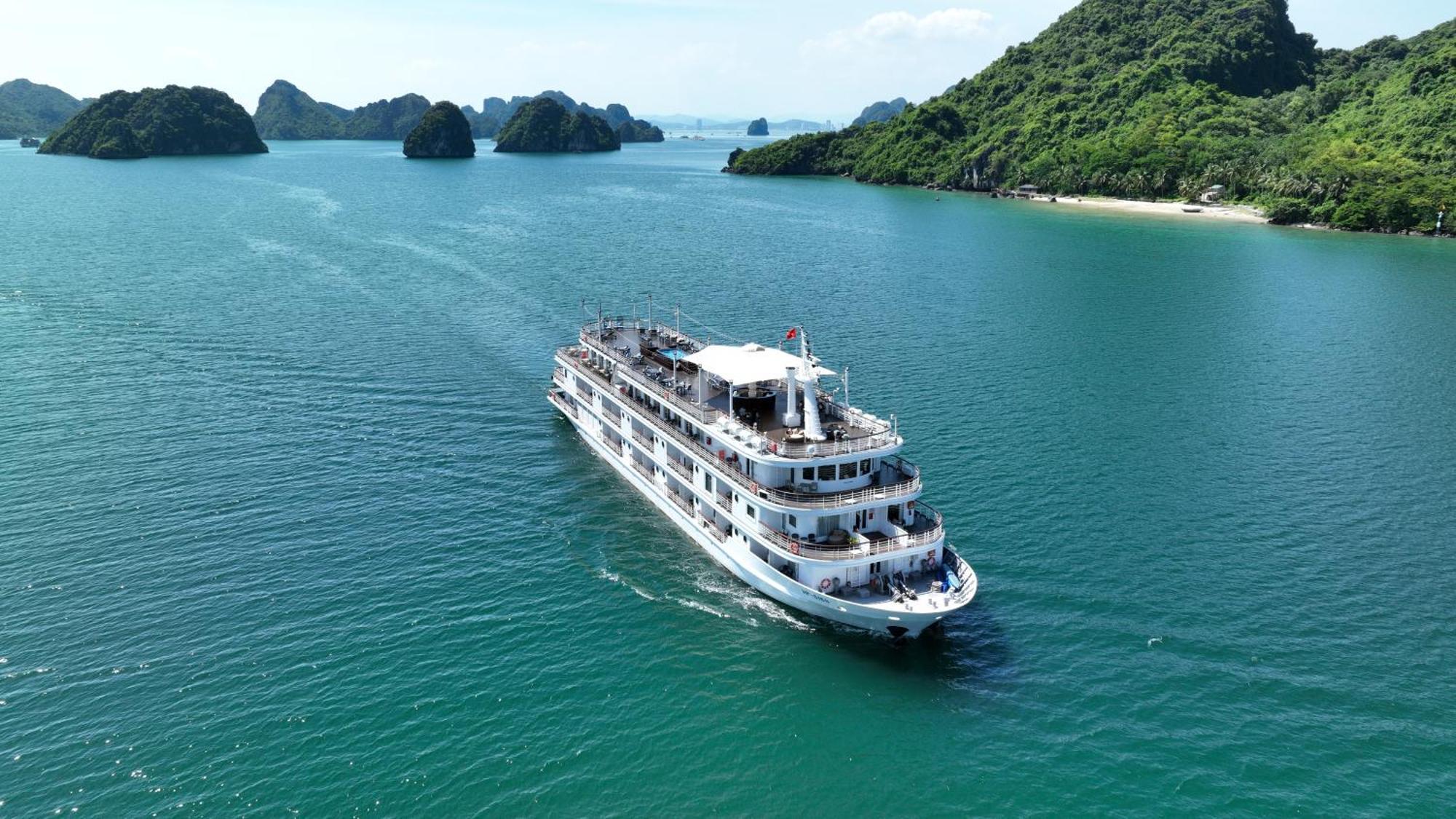 Paradise Grand Cruise - Lan Ha Bay Ha Long Eksteriør bilde
